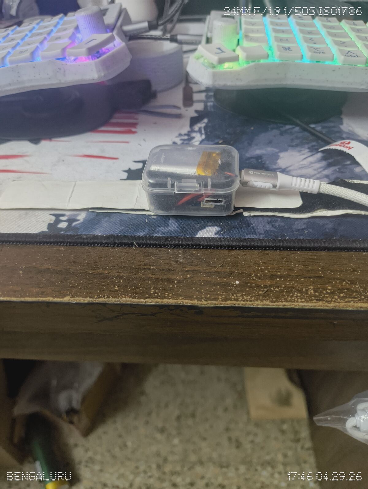 The device that got debugged, not replaced